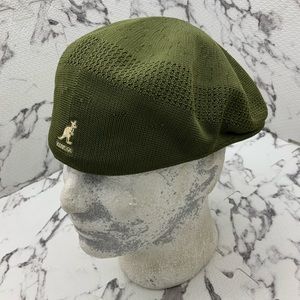 Men's Kangol Olive Green Tropic 504 Ventair Casual Hat NWT